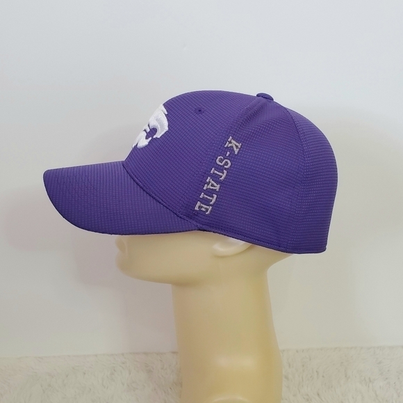 KANSAS State K-State Purple Baseball Hat Cap Top Of The World - Picture 4 of 12